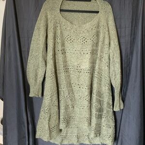 Simply Noelle Sage Knit Sweater